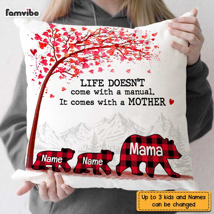 Personalized Mom Bear Pillow AP53 31O47 1