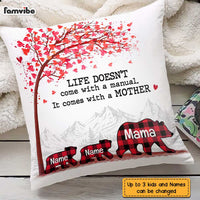 Personalized Mom Bear Pillow AP53 31O47 thumb 1