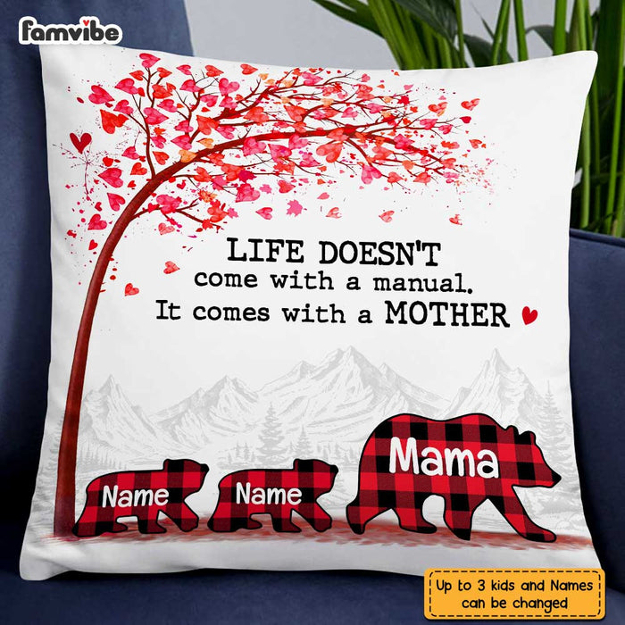 Personalized Mom Bear Pillow AP53 31O47 1