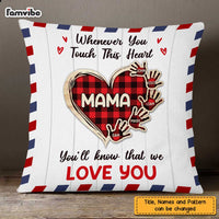 Personalized Mom Daughter Long Distance Pillow AP52 31O47 thumb 1