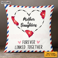 Personalized Mom Daughter Pillow AP51 31O53 thumb 1