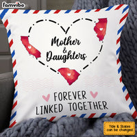 Personalized Mom Daughter Pillow AP51 31O53 thumb 1