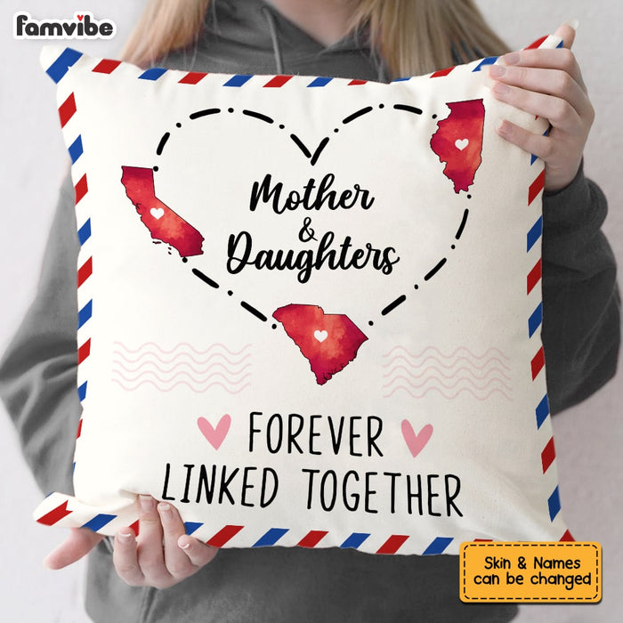Personalized Mom Daughter Pillow AP51 31O53 1