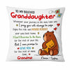 Personalized Granddaughter Love Drawing Pillow AP71 28O47 1