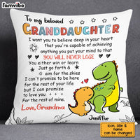 Personalized Granddaughter Love Drawing Pillow AP52 28O28 thumb 1