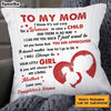Personalized Mom Daughter Love Pillow AP131 28O34 1