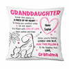 Personalized Granddaughter Dinosaur Drawing Pillow AP52 30O47 1