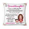 Personalized Granddaughter Hug This Pillow AP54 30O47 1