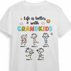 Personalized Grandkid Love Drawing T Shirt AP82 28O34 1