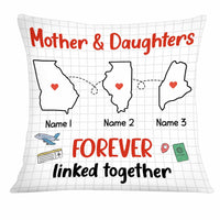 Personalized Mom Grandma Drawing Pillow AP66 30O34 thumb 1