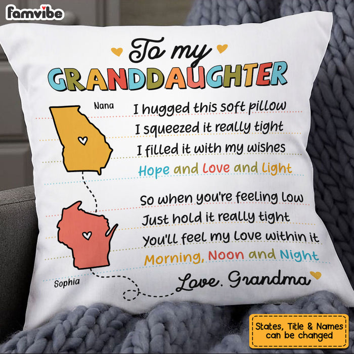 Personalized Long Distance Drawing Pillow AP61 30O53 1