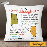 Personalized Long Distance Drawing Hug This Pillow AP62 30O47 thumb 1