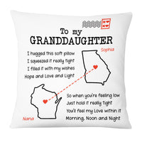 Personalized Long Distance Hug This Drawing Pillow AP64 30O53 thumb 1