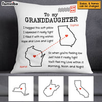 Personalized Long Distance Hug This Drawing Pillow AP64 30O53 thumb 1