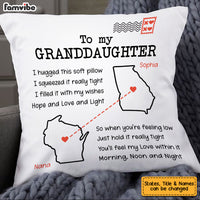 Personalized Long Distance Hug This Drawing Pillow AP64 30O53 thumb 1