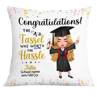 Personalized Graduation Girl Boy 2024 Pillow AP142 28O28 thumb 1