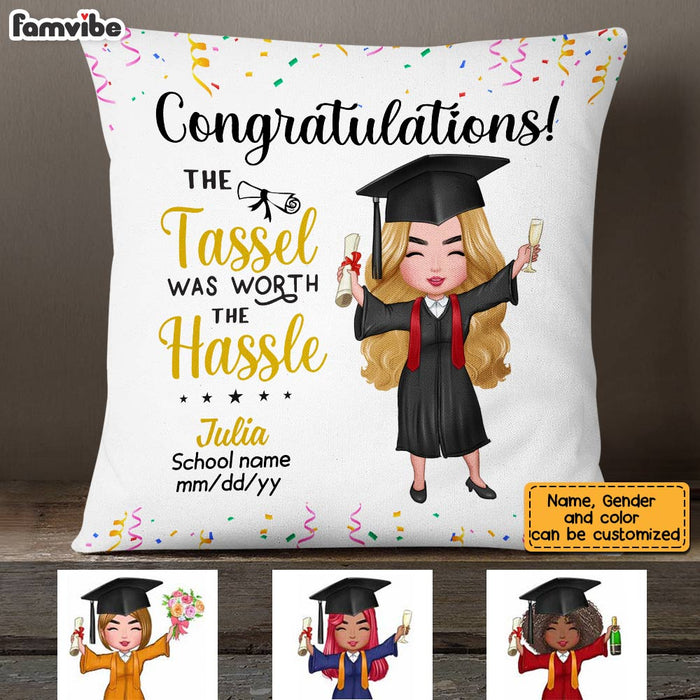 Personalized Graduation Girl Boy 2024 Pillow AP142 28O28 1