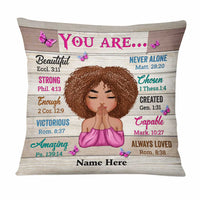 Personalized Daughter BWA You Are Pillow AP95 30O47 thumb 1