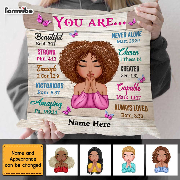 Personalized Daughter BWA You Are Pillow AP95 30O47 1