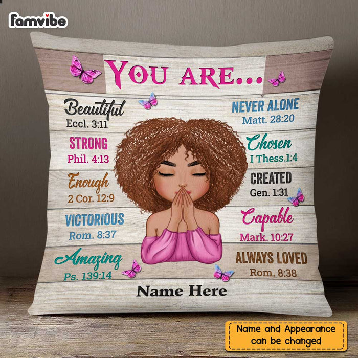 Personalized Daughter BWA You Are Pillow AP95 30O47 1