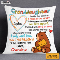 Personalized Mom Grandma Bear Drawing Pillow AP121 30O53 thumb 1