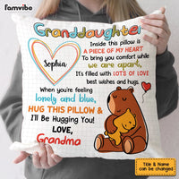 Personalized Mom Grandma Bear Drawing Pillow AP121 30O53 thumb 1
