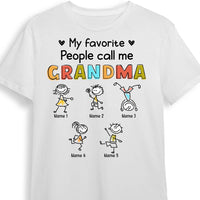 Personalized Grandma Drawing T Shirt AP131 30O28 thumb 1