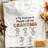 Personalized Grandma Drawing T Shirt AP131 30O28 1