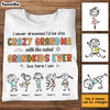 Personalized Mom Grandma Life Drawing T Shirt AP141 28O34 1
