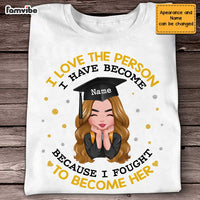Personalized Graduation Girl T Shirt AP142 85O47 thumb 1