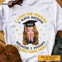Personalized Graduation Girl T Shirt AP142 85O47 thumb 1