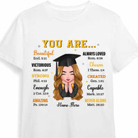 Personalized Graduation Girl T Shirt AP182 30O47 thumb 1