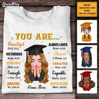Personalized Graduation Girl T Shirt AP182 30O47 thumb 1