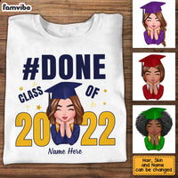 Personalized Graduation Girl T Shirt AP142 31O34 thumb 1