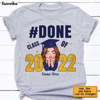 Personalized Graduation Girl T Shirt AP142 31O34 thumb 1