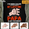 Personalized Dad Fist Bump Hand T Shirt AP151 85O53 1