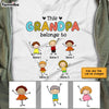Personalized Dad Grandpa Drawing T Shirt AP182 23O28 1