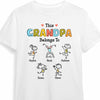 Personalized Grandpa Drawing T Shirt AP151 23O47 1