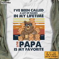 Personalized Grandpa Bear T Shirt AP191 28O53 thumb 1