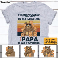 Personalized Grandpa Bear T Shirt AP191 28O53 thumb 1