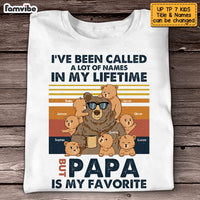 Personalized Grandpa Bear T Shirt AP191 28O53 thumb 1