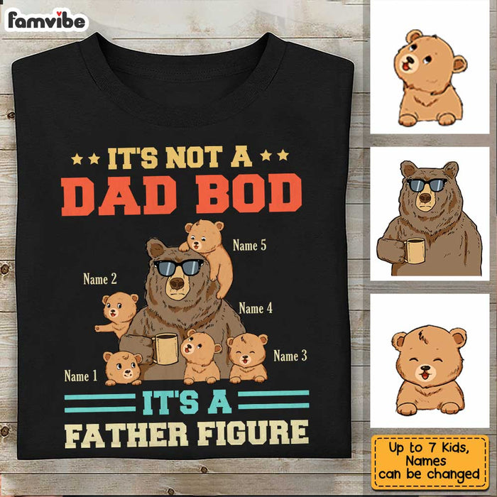 Personalized Dad Grandpa Bear T Shirt AP191 30O34 1