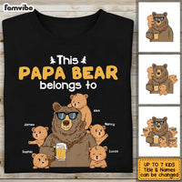 Personalized Dad Grandpa Bear T Shirt AP211 30O53 thumb 1