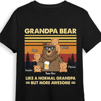 Personalized Papa Bear T Shirt AP191 31O47 thumb 1