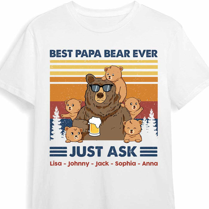 Personalized Grandpa Bear T Shirt AP212 30O47 1