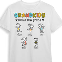 Personalized Dad Grandpa Life Grand Drawing T Shirt AP192 28O28 thumb 1