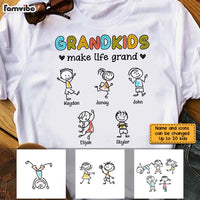 Personalized Dad Grandpa Life Grand Drawing T Shirt AP192 28O28 thumb 1