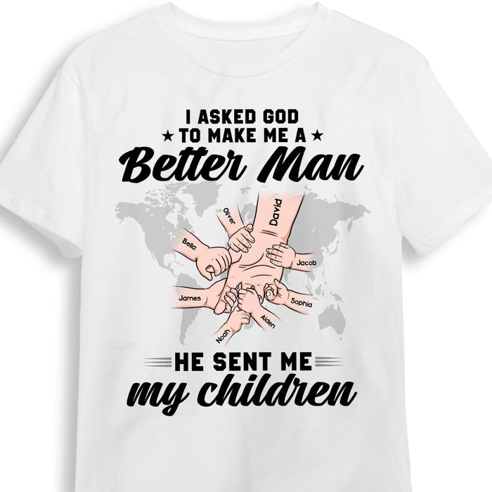 Personalized Dad T Shirt AP201 31O53 1