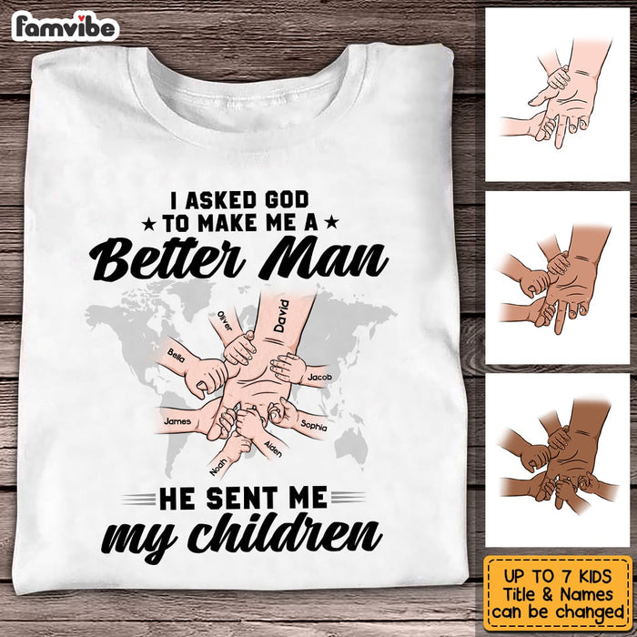 Personalized Dad T Shirt AP201 31O53 1