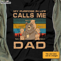 Personalized Dad Bear T Shirt AP202 31O28 thumb 1